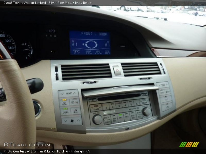 Silver Pine Mica / Ivory Beige 2008 Toyota Avalon Limited
