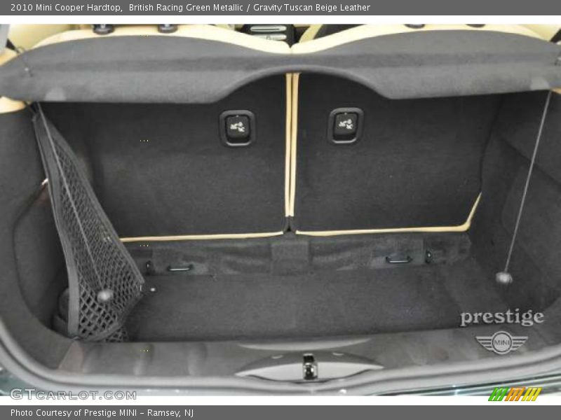 British Racing Green Metallic / Gravity Tuscan Beige Leather 2010 Mini Cooper Hardtop