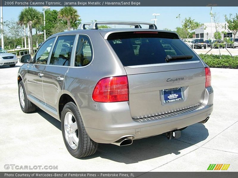 Jarama Beige Metallic / Havanna/Sand Beige 2006 Porsche Cayenne Tiptronic