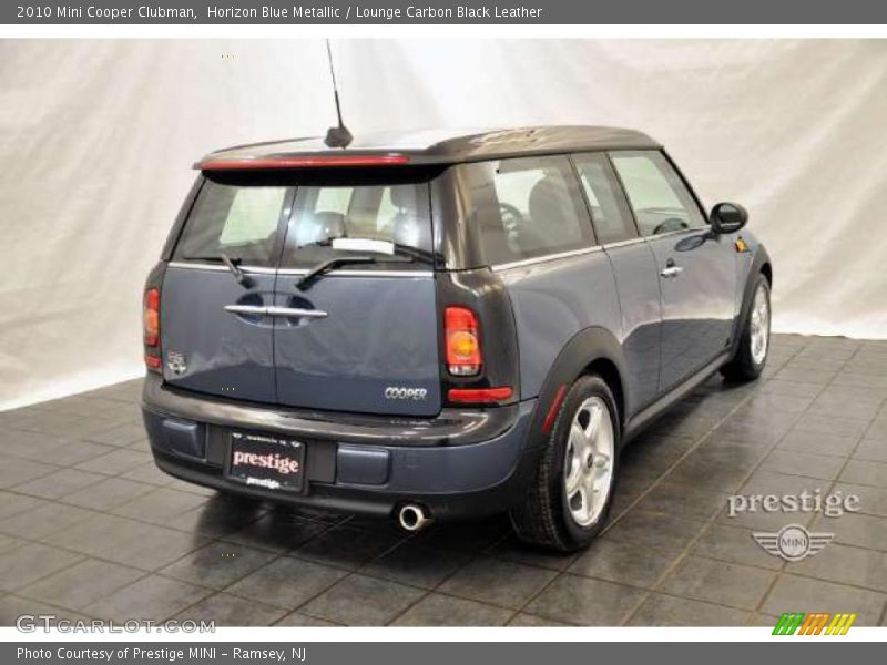 Horizon Blue Metallic / Lounge Carbon Black Leather 2010 Mini Cooper Clubman