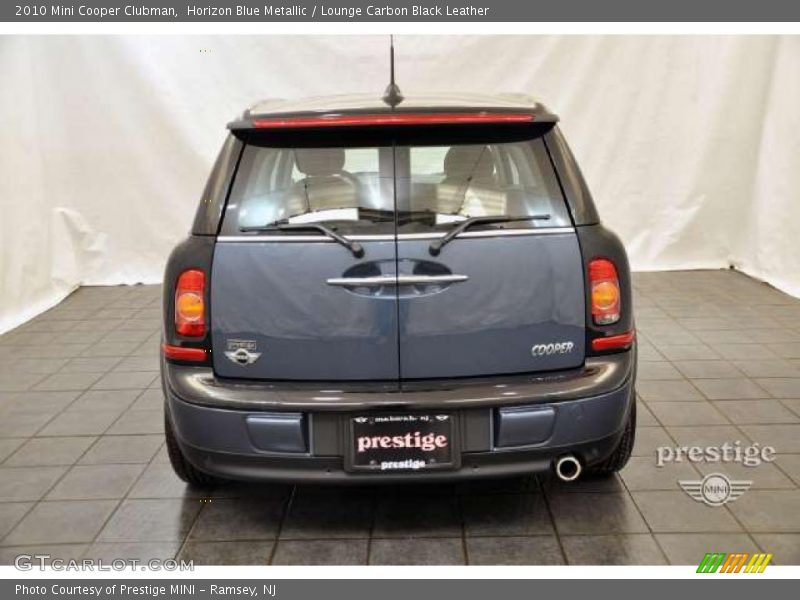 Horizon Blue Metallic / Lounge Carbon Black Leather 2010 Mini Cooper Clubman
