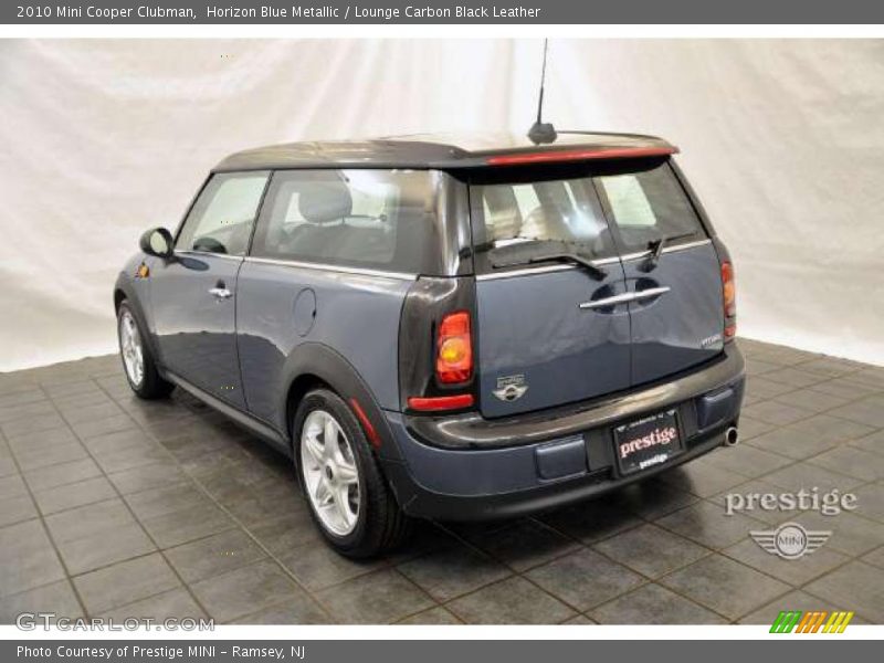 Horizon Blue Metallic / Lounge Carbon Black Leather 2010 Mini Cooper Clubman