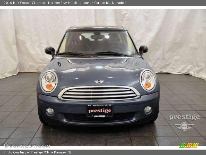 Horizon Blue Metallic / Lounge Carbon Black Leather 2010 Mini Cooper Clubman
