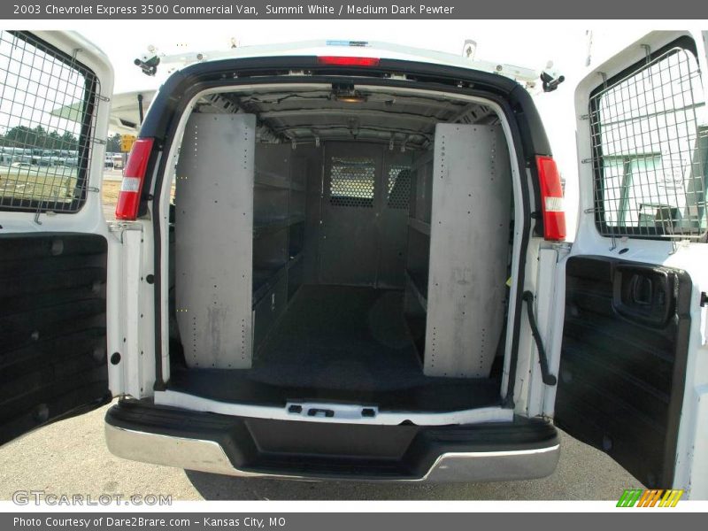 Summit White / Medium Dark Pewter 2003 Chevrolet Express 3500 Commercial Van