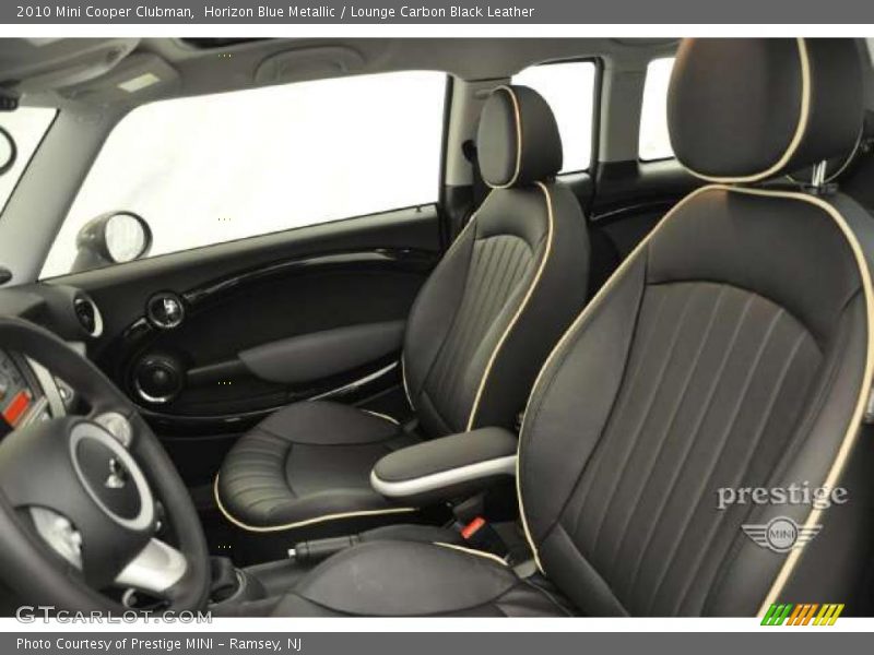 Horizon Blue Metallic / Lounge Carbon Black Leather 2010 Mini Cooper Clubman