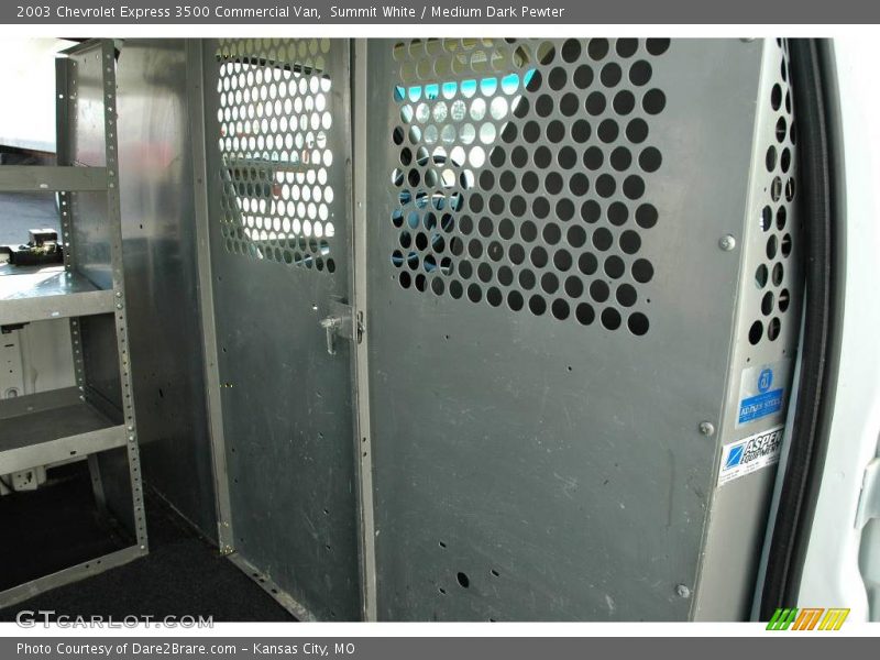 Summit White / Medium Dark Pewter 2003 Chevrolet Express 3500 Commercial Van