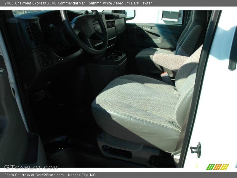 Summit White / Medium Dark Pewter 2003 Chevrolet Express 3500 Commercial Van