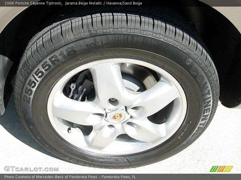 Jarama Beige Metallic / Havanna/Sand Beige 2006 Porsche Cayenne Tiptronic
