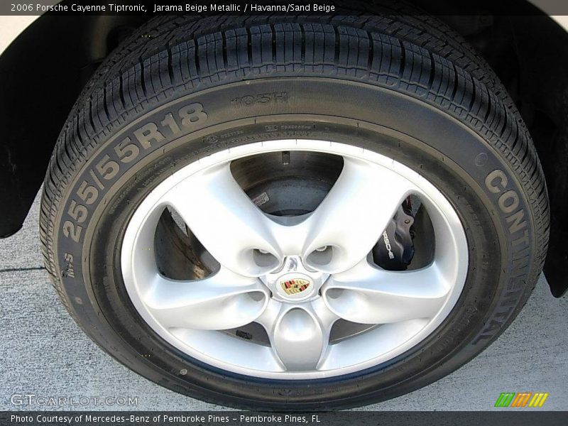 Jarama Beige Metallic / Havanna/Sand Beige 2006 Porsche Cayenne Tiptronic