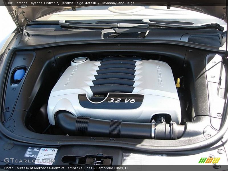  2006 Cayenne Tiptronic Engine - 3.2 Liter DOHC 24-Valve V6