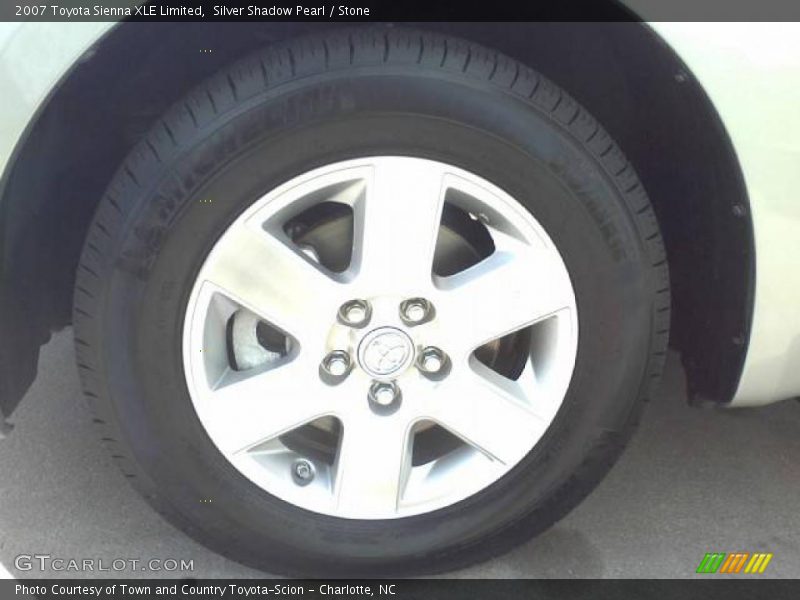 Silver Shadow Pearl / Stone 2007 Toyota Sienna XLE Limited