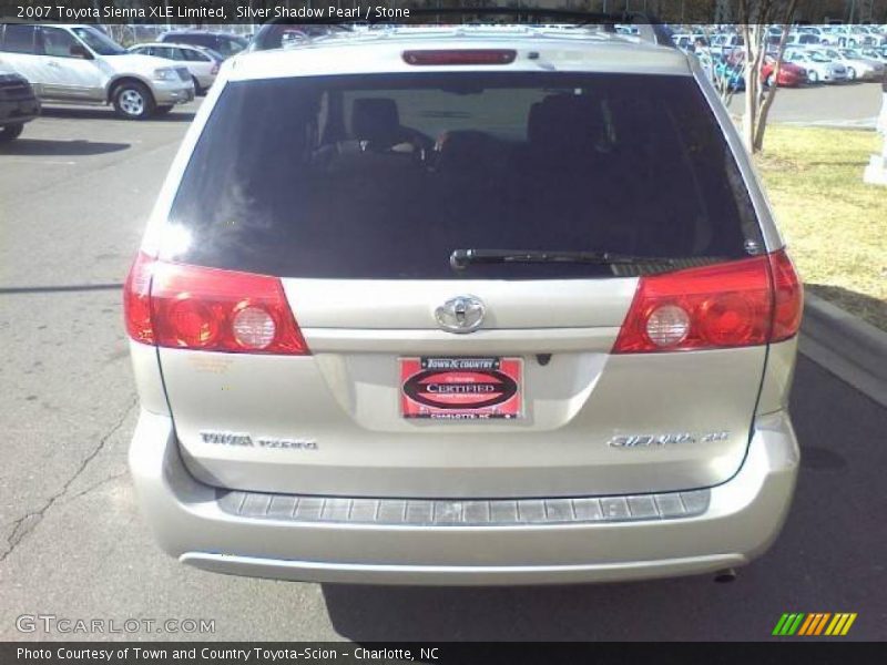 Silver Shadow Pearl / Stone 2007 Toyota Sienna XLE Limited
