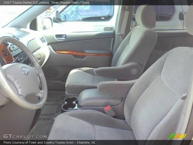 Silver Shadow Pearl / Stone 2007 Toyota Sienna XLE Limited