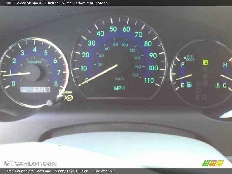 Silver Shadow Pearl / Stone 2007 Toyota Sienna XLE Limited