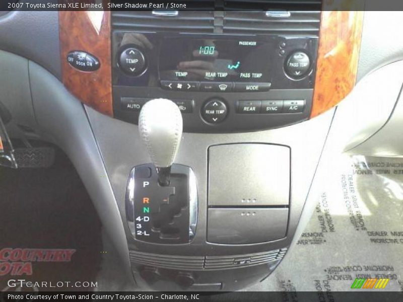 Silver Shadow Pearl / Stone 2007 Toyota Sienna XLE Limited