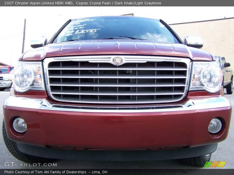 Cognac Crystal Pearl / Dark Khaki/Light Graystone 2007 Chrysler Aspen Limited HEMI 4WD