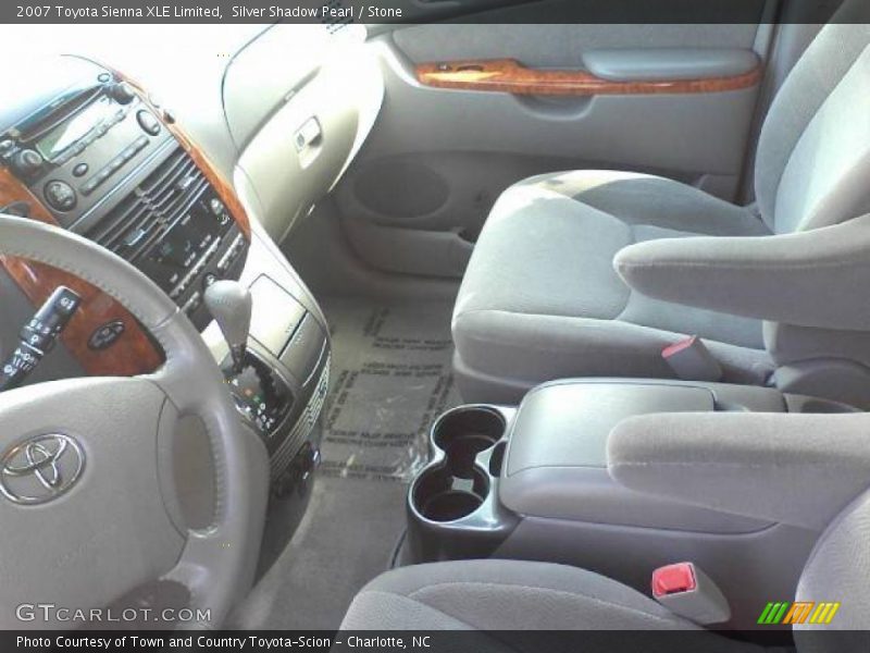 Silver Shadow Pearl / Stone 2007 Toyota Sienna XLE Limited