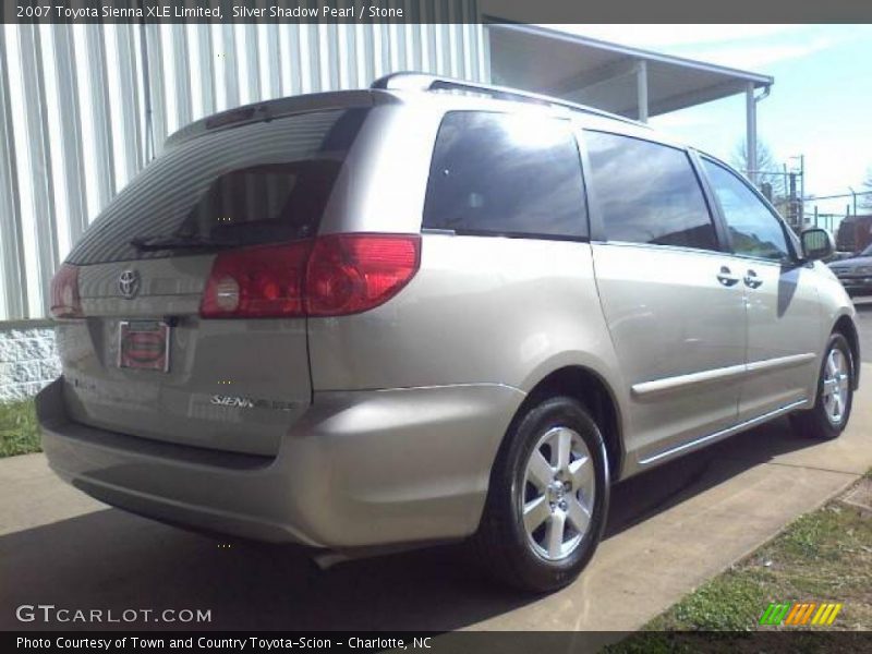Silver Shadow Pearl / Stone 2007 Toyota Sienna XLE Limited