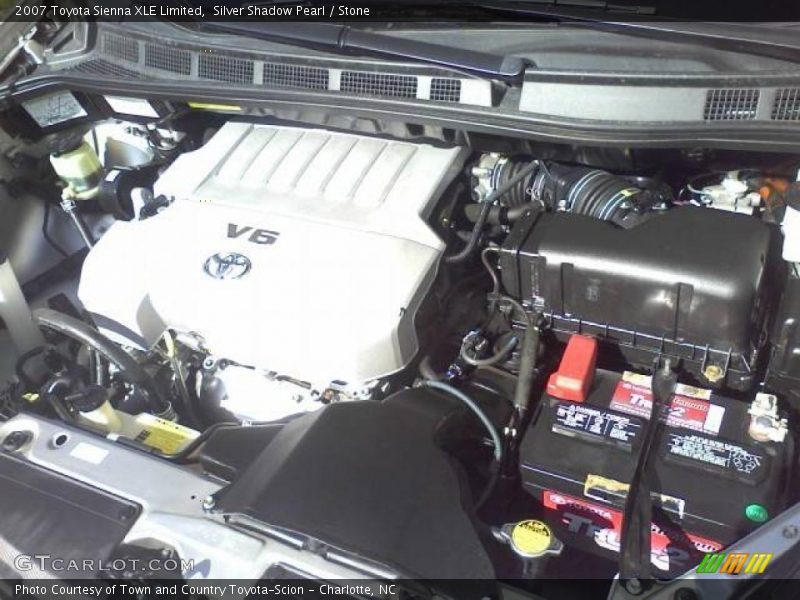 Silver Shadow Pearl / Stone 2007 Toyota Sienna XLE Limited