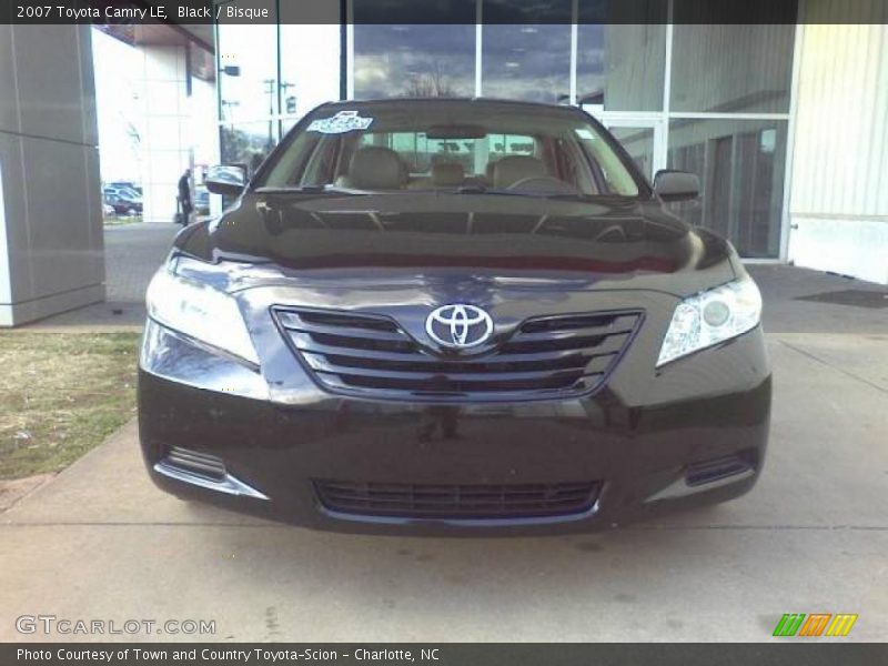 Black / Bisque 2007 Toyota Camry LE