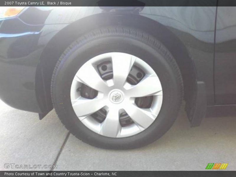 Black / Bisque 2007 Toyota Camry LE