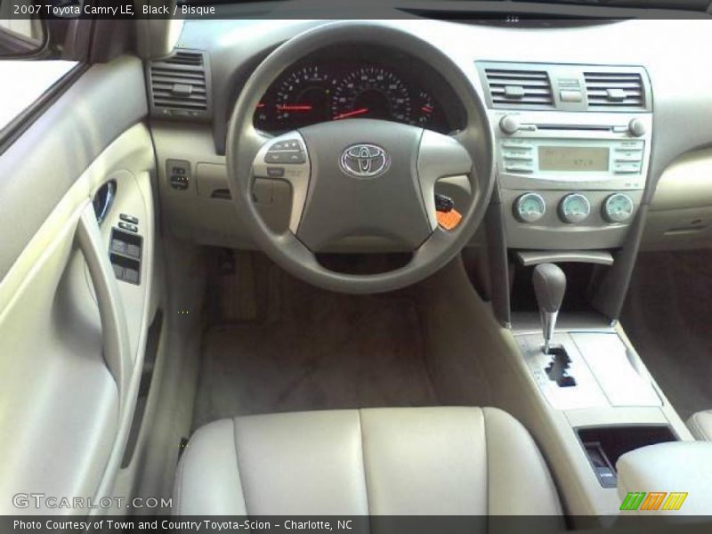 Black / Bisque 2007 Toyota Camry LE