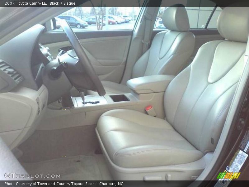 Black / Bisque 2007 Toyota Camry LE
