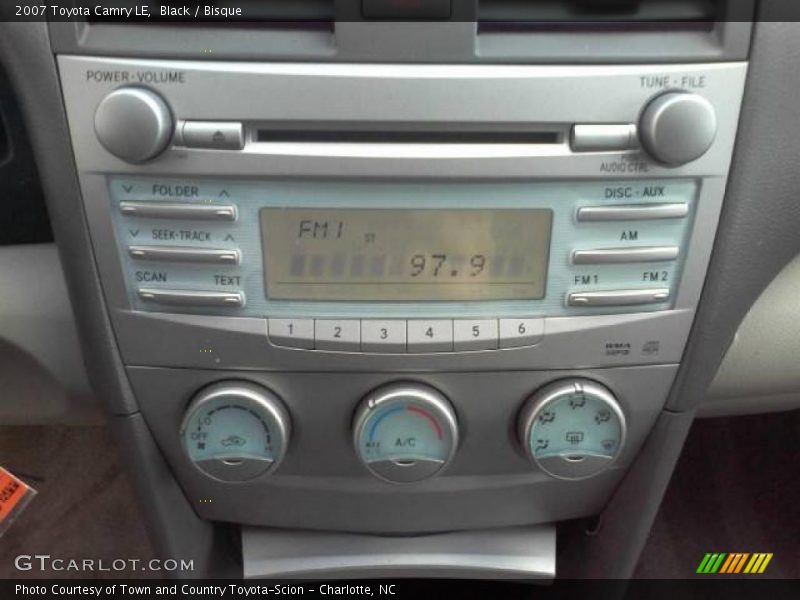 Black / Bisque 2007 Toyota Camry LE