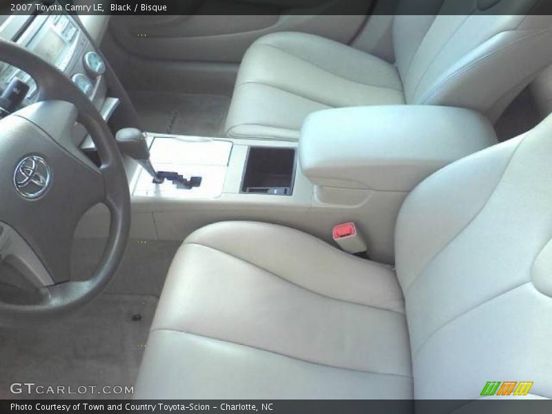 Black / Bisque 2007 Toyota Camry LE