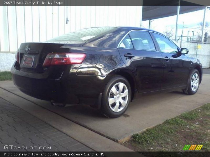 Black / Bisque 2007 Toyota Camry LE
