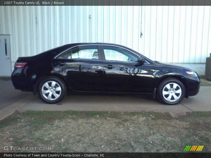 Black / Bisque 2007 Toyota Camry LE
