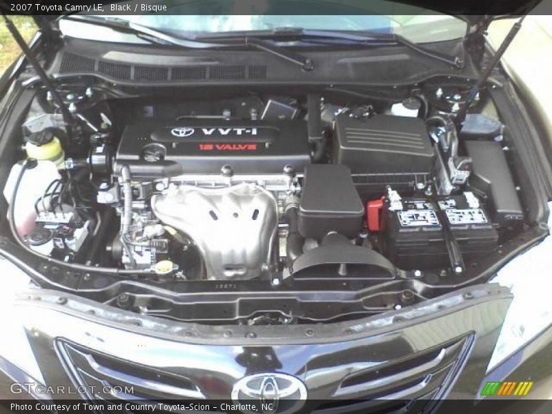 Black / Bisque 2007 Toyota Camry LE