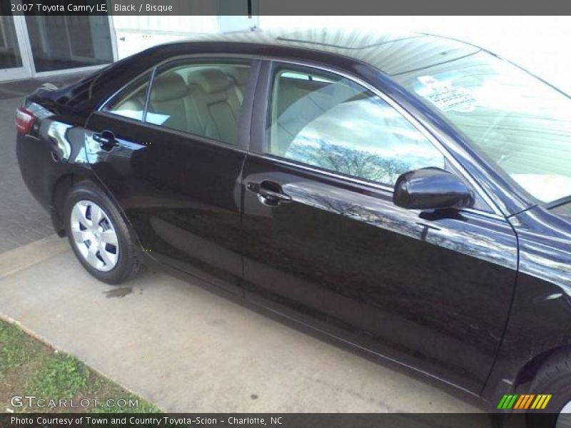 Black / Bisque 2007 Toyota Camry LE