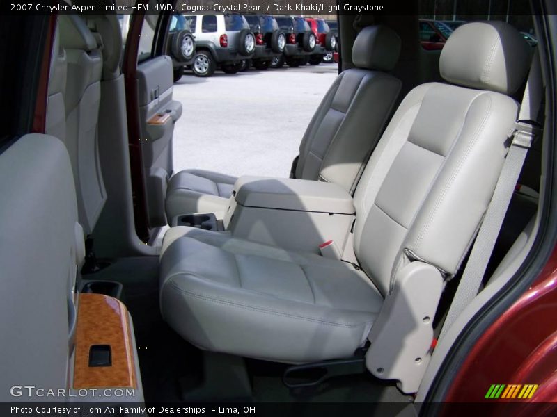 Cognac Crystal Pearl / Dark Khaki/Light Graystone 2007 Chrysler Aspen Limited HEMI 4WD