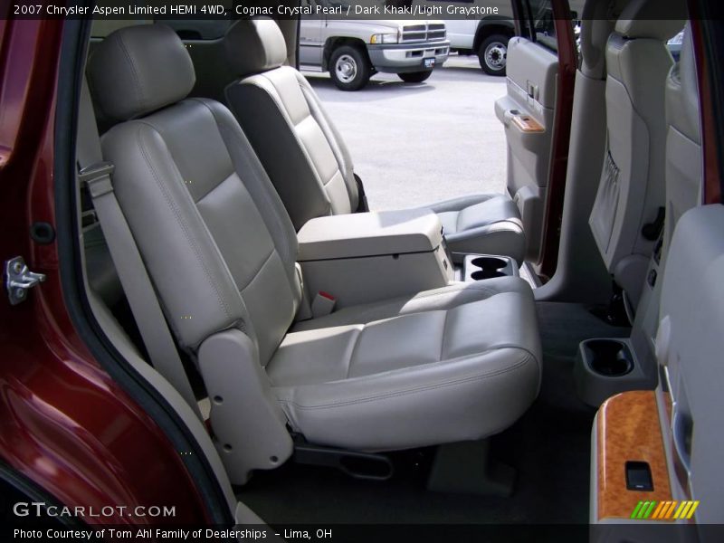 Cognac Crystal Pearl / Dark Khaki/Light Graystone 2007 Chrysler Aspen Limited HEMI 4WD