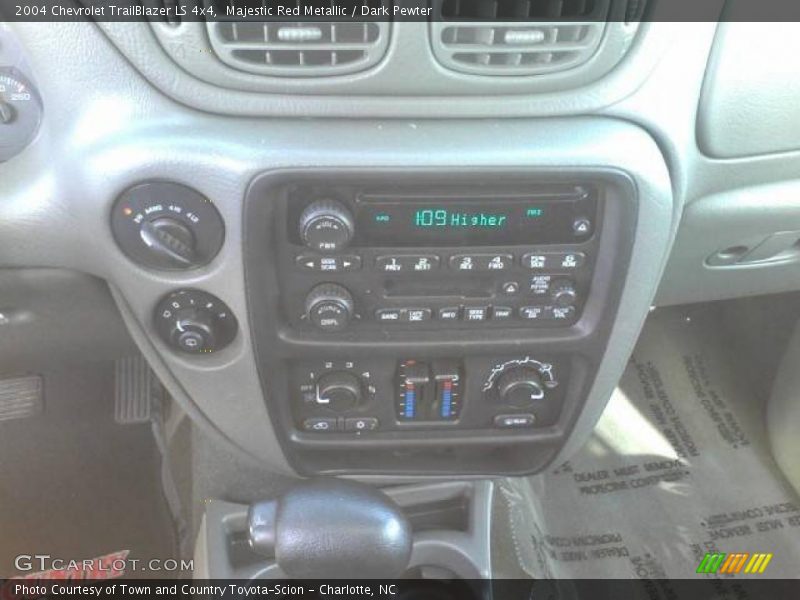 Majestic Red Metallic / Dark Pewter 2004 Chevrolet TrailBlazer LS 4x4