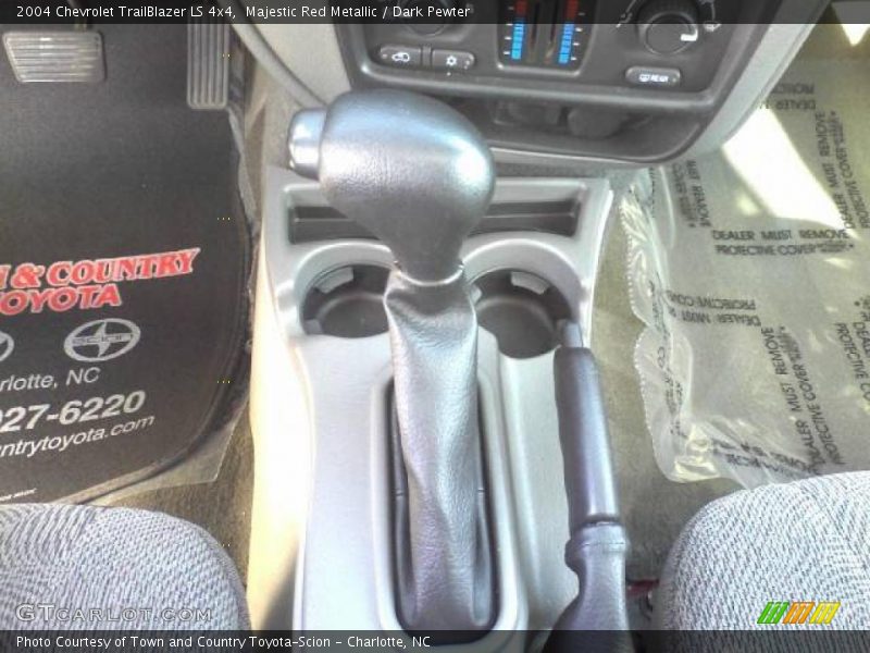 Majestic Red Metallic / Dark Pewter 2004 Chevrolet TrailBlazer LS 4x4