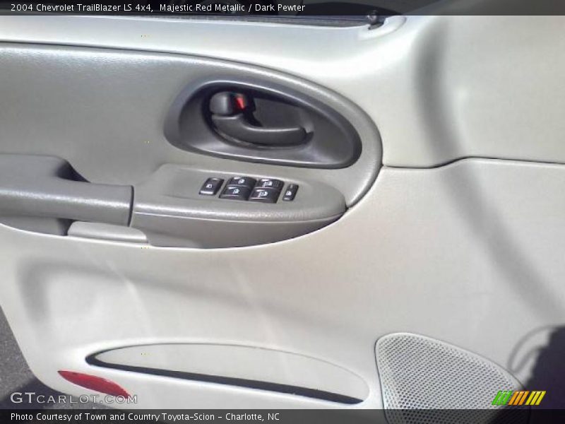 Majestic Red Metallic / Dark Pewter 2004 Chevrolet TrailBlazer LS 4x4
