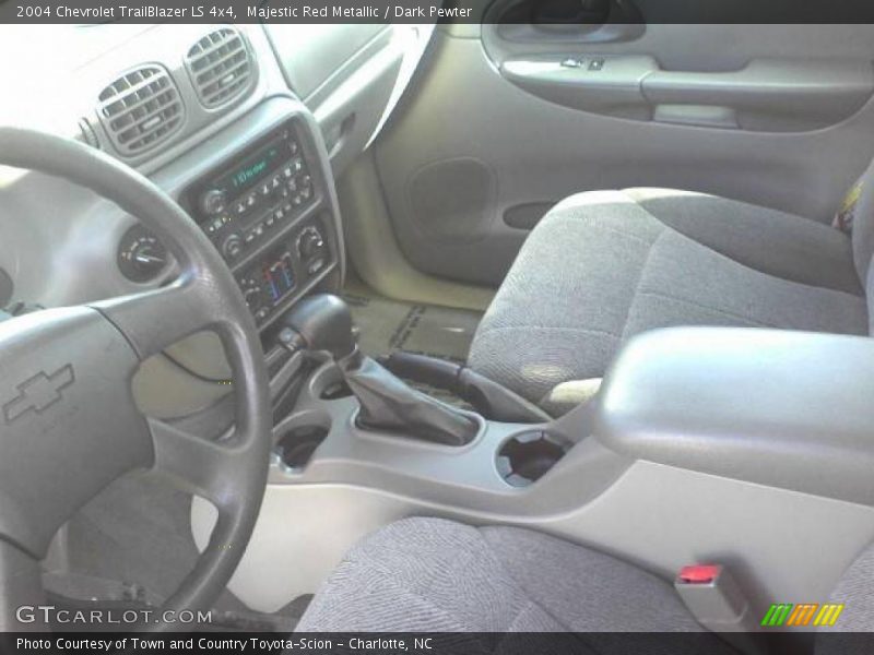 Majestic Red Metallic / Dark Pewter 2004 Chevrolet TrailBlazer LS 4x4