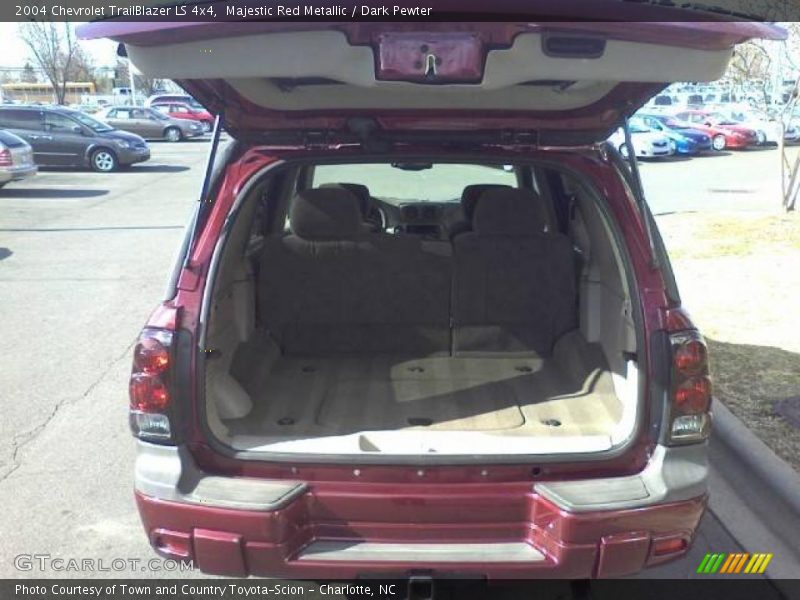 Majestic Red Metallic / Dark Pewter 2004 Chevrolet TrailBlazer LS 4x4
