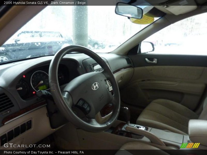 Dark Cinnamon / Beige 2006 Hyundai Sonata GLS V6