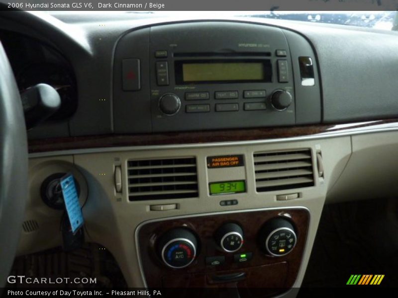 Dark Cinnamon / Beige 2006 Hyundai Sonata GLS V6