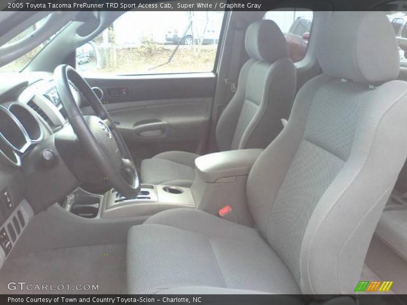 Super White / Graphite Gray 2005 Toyota Tacoma PreRunner TRD Sport Access Cab