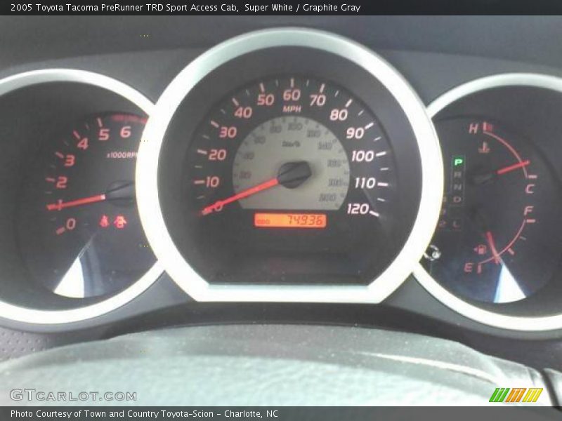  2005 Tacoma PreRunner TRD Sport Access Cab PreRunner TRD Sport Access Cab Gauges
