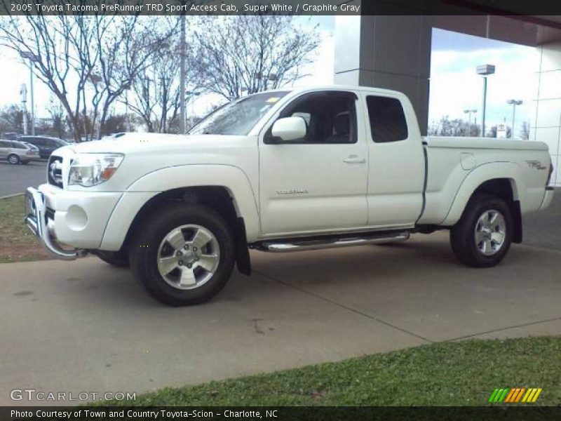  2005 Tacoma PreRunner TRD Sport Access Cab Super White