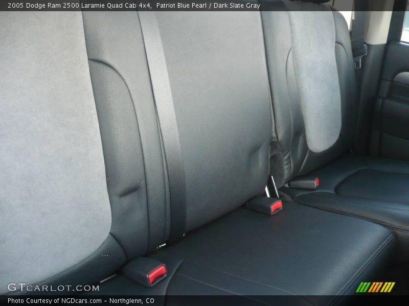Patriot Blue Pearl / Dark Slate Gray 2005 Dodge Ram 2500 Laramie Quad Cab 4x4