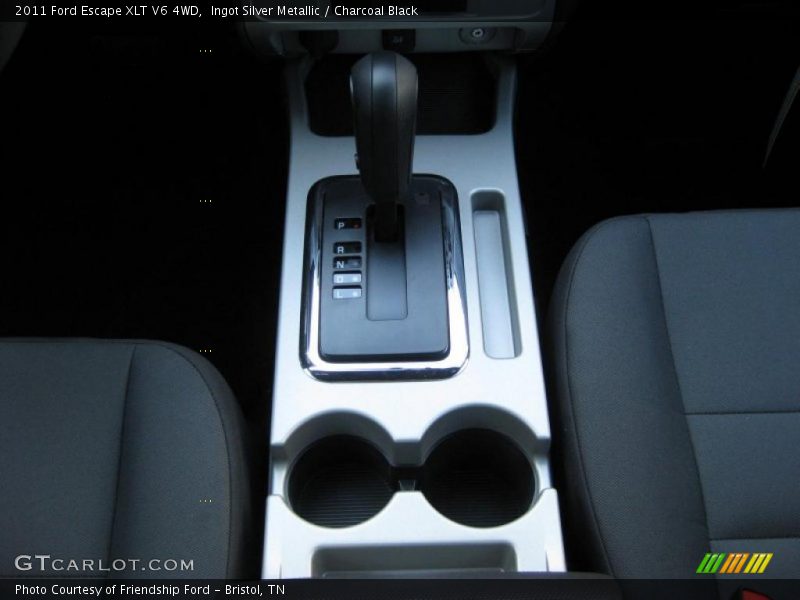 Ingot Silver Metallic / Charcoal Black 2011 Ford Escape XLT V6 4WD