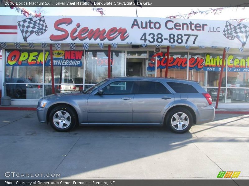 Silver Steel Metallic / Dark Slate Gray/Light Slate Gray 2006 Dodge Magnum SXT