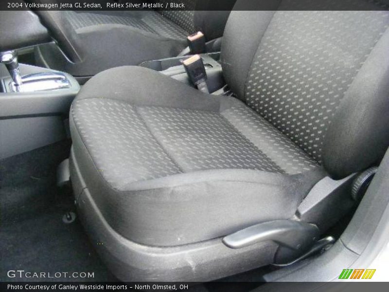 Reflex Silver Metallic / Black 2004 Volkswagen Jetta GL Sedan