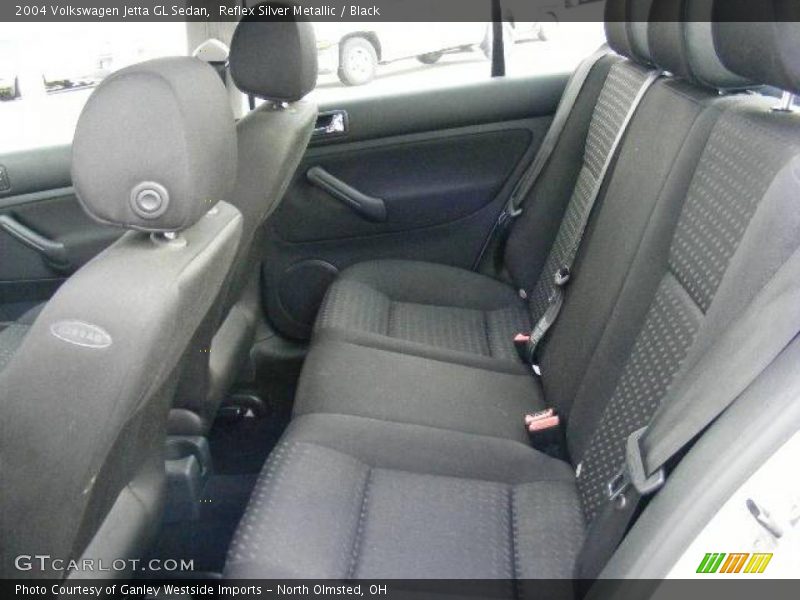 Reflex Silver Metallic / Black 2004 Volkswagen Jetta GL Sedan